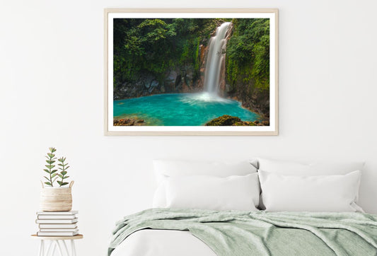 Waterfall Scenery Photograph Home Decor Premium Quality Poster Print Choose Your Sizes