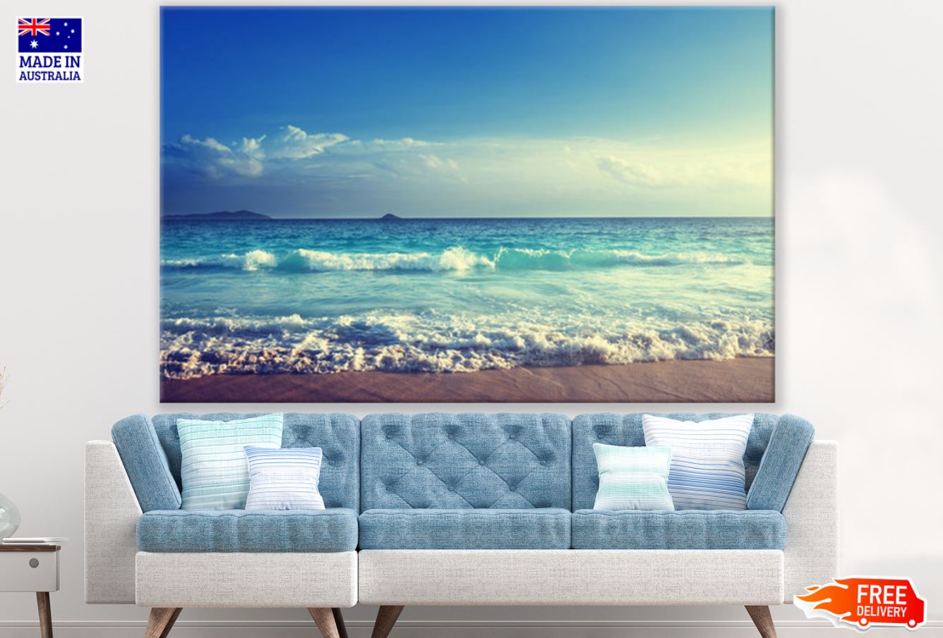Stunning Sea Scenery Photograph Print 100% Australian Made