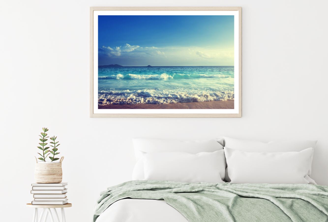 Stunning Sea Scenery Photograph Home Decor Premium Quality Poster Print Choose Your Sizes