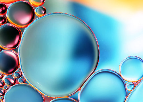 Painting Water Bubble Photograph Print 100% Australian Made