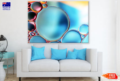 Painting Water Bubble Photograph Print 100% Australian Made