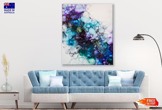 Abstract Bubble Watercolour Design Print 100% Australian Made