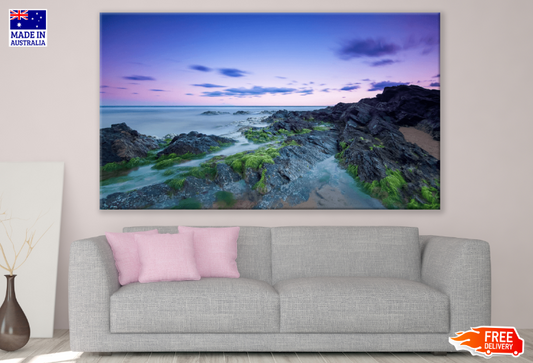 Rocks & Sea View Photograph Print 100% Australian Made