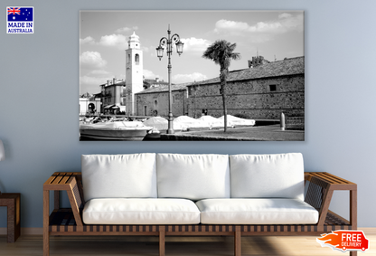 Italy City B&W Photograph Print 100% Australian Made