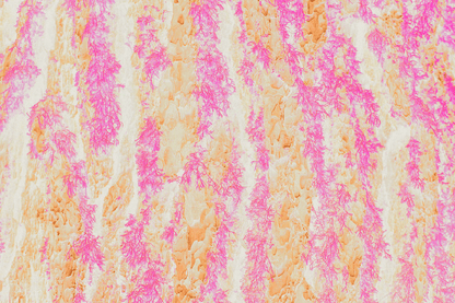 Pink & Yellow Abstract Design Print 100% Australian Made