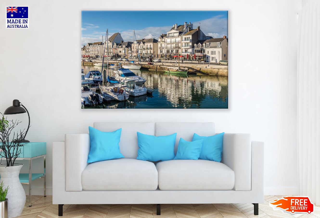 Port of Dieppe in France Photograph Print 100% Australian Made