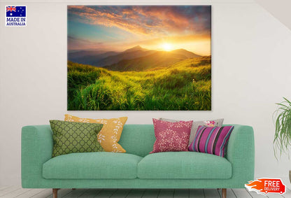 Landscape Mountain Scenery View Photograph Print 100% Australian Made