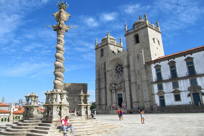 Porto Cathedral View Photograph Portugal Print 100% Australian Made