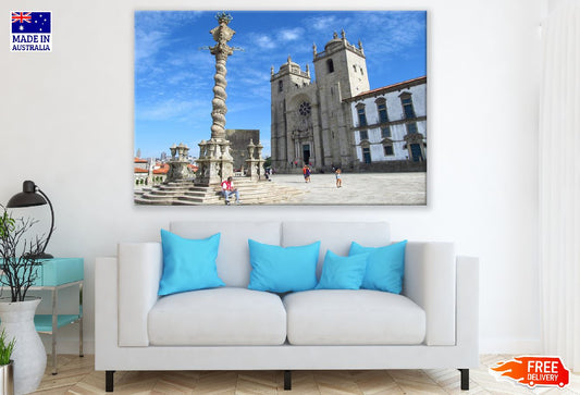 Porto Cathedral View Photograph Portugal Print 100% Australian Made
