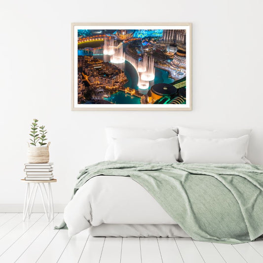 City Sky View Photograph Home Decor Premium Quality Poster Print Choose Your Sizes