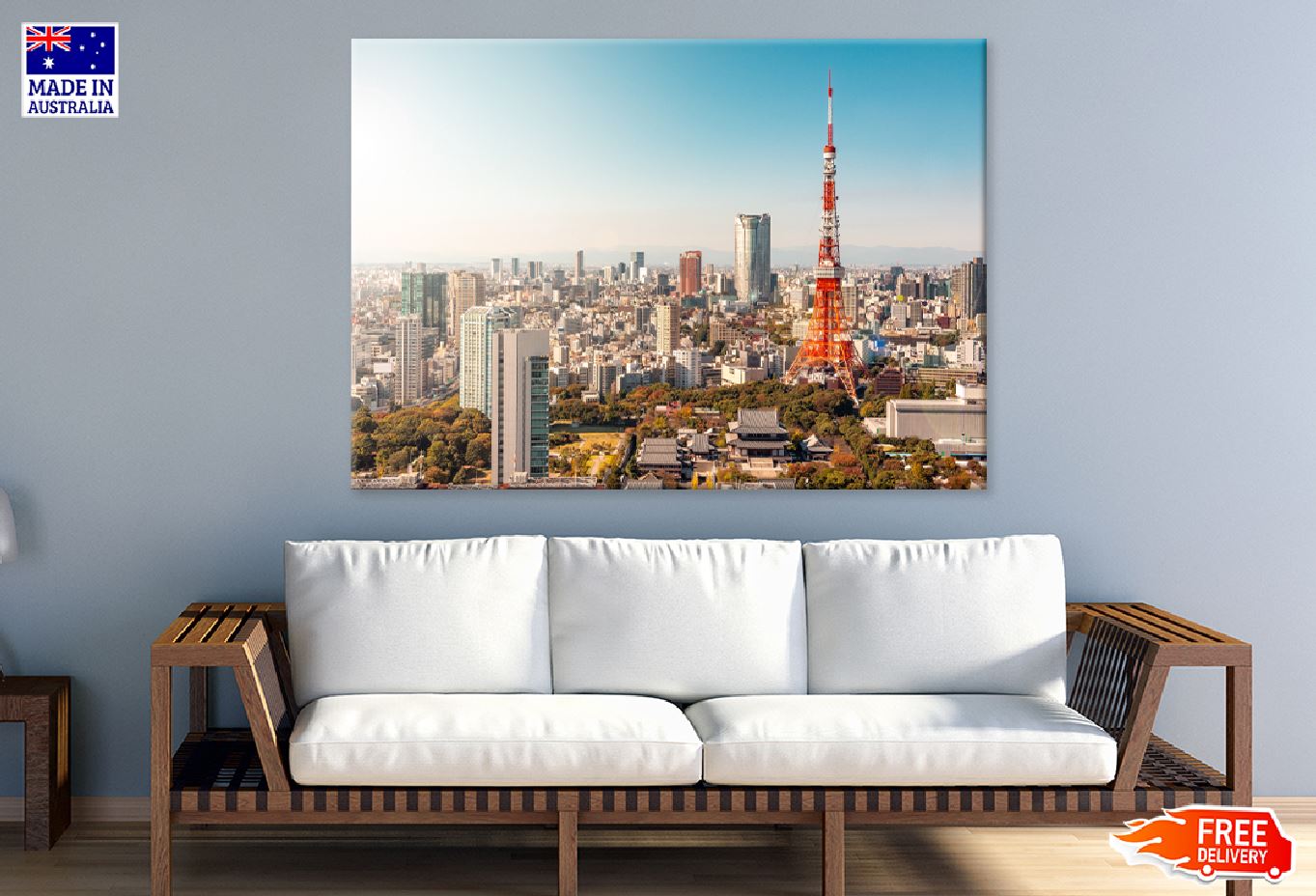 Tokyo Skyscraper City View Photograph Japan Print 100% Australian Made