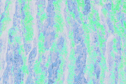 Blue & Purple Abstract Design Print 100% Australian Made
