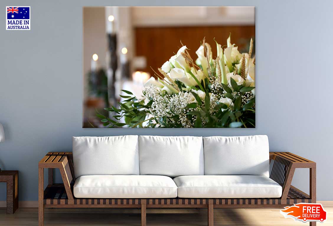 Altar Flower Bouquets Photograph Print 100% Australian Made
