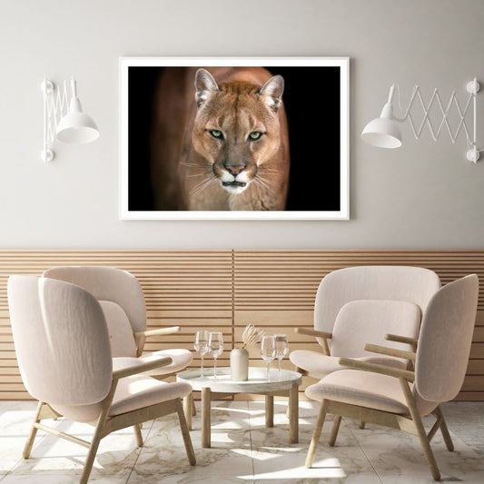 Puma Portrait Photograph Home Decor Premium Quality Poster Print Choose Your Sizes