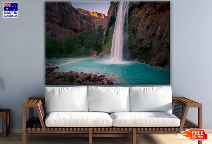 Stunning Waterfall Photograph Print 100% Australian Made