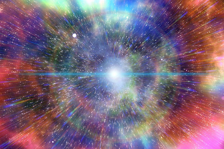 Galaxy Digital Abstract Design Print 100% Australian Made