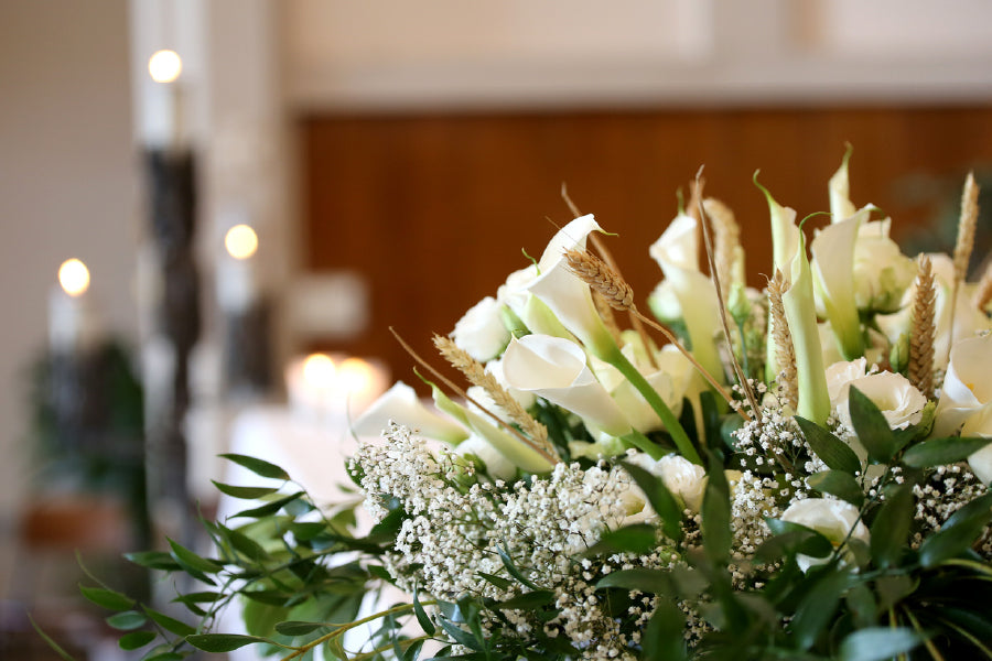 Altar Flower Bouquets Photograph Print 100% Australian Made