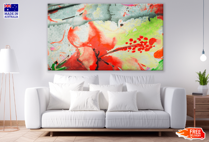 Colorful Abstract Design Print 100% Australian Made