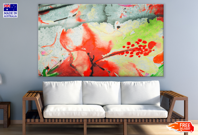 Colorful Abstract Design Print 100% Australian Made