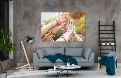 Hands for friends Popular Print 100% Australian Made