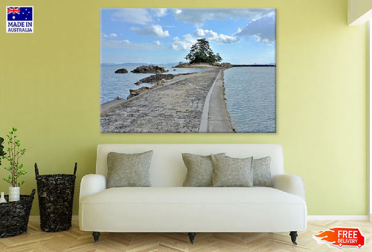 Sea Coast Island Sodeung View Photograph Print 100% Australian Made