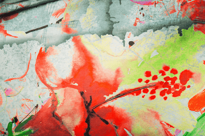 Colorful Abstract Design Print 100% Australian Made
