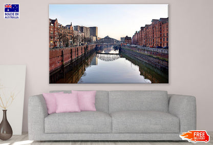 Hamburg Centrum Photograph Germany Print 100% Australian Made
