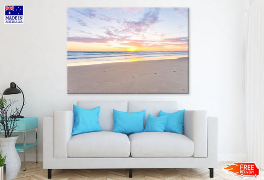 Sunrise at Seashore View Photograph Print 100% Australian Made