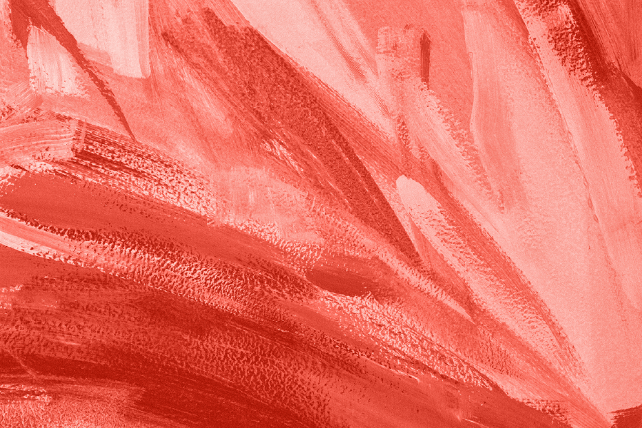 Red Abstract Design Print 100% Australian Made