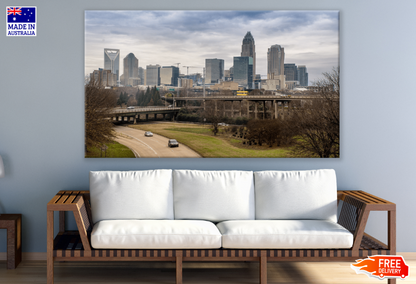 City & Bridge Way View Print 100% Australian Made