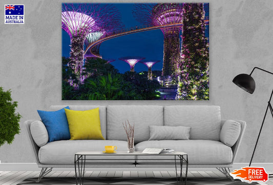 Gardens by the Bay Singapore Photograph Print 100% Australian Made