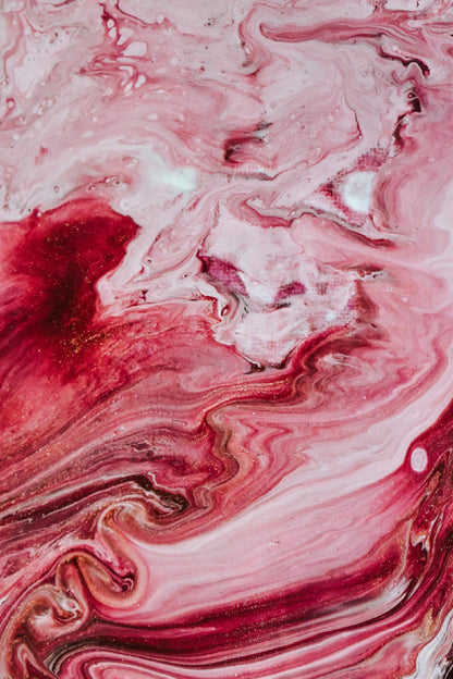 Red Pink Acrylic Abstract Design Home Decor Premium Quality Poster Print Choose Your Sizes