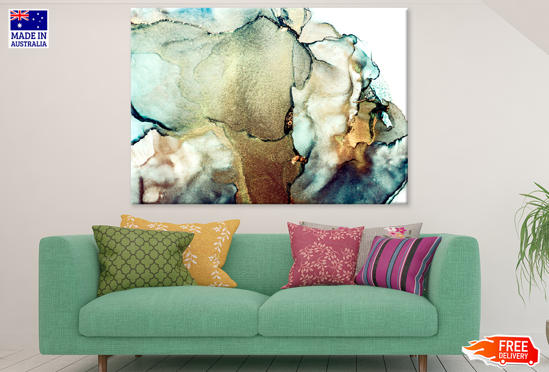 Colorful Abstract Design Print 100% Australian Made