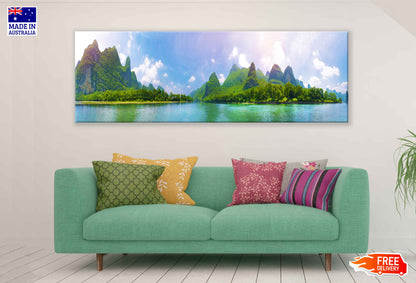 Panoramic Canvas Berchtesgaden Park Photograph High Quality 100% Australian Made Wall Canvas Print Ready to Hang