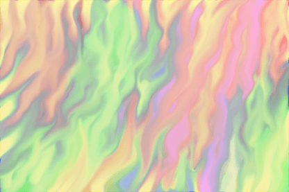 Pink Green Abstract Design Print 100% Australian Made