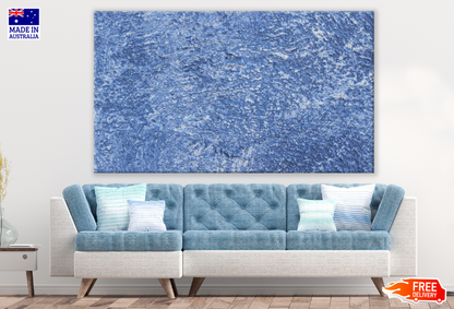 Blue Abstract Design Print 100% Australian Made