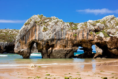 Rocks on Cuevas del Mar Beach Photograph Print 100% Australian Made