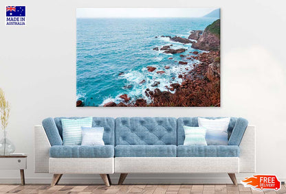 Beach Shenzhen Shore & Blue Sky Photograph Print 100% Australian Made