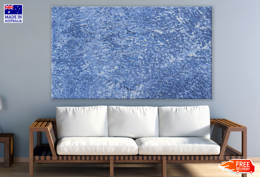 Blue Abstract Design Print 100% Australian Made