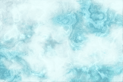 Blue & White Abstract Design Print 100% Australian Made