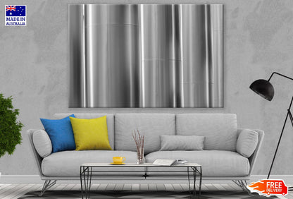 Silver Color Abstarct Design Print 100% Australian Made