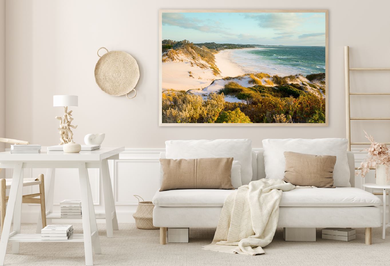Australia Beach Sand Dunes View Photograph Home Decor Premium Quality Poster Print Choose Your Sizes