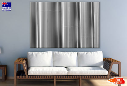 Silver Color Abstarct Design Print 100% Australian Made