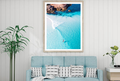 Paddle Board at Whartons Beach Photograph Home Decor Premium Quality Poster Print Choose Your Sizes