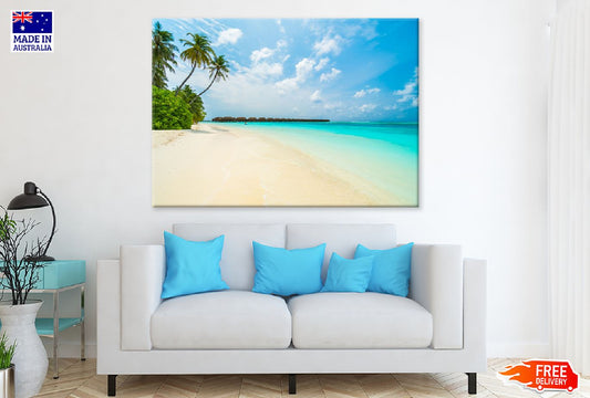 Maldives Island Beach Photograph Print 100% Australian Made
