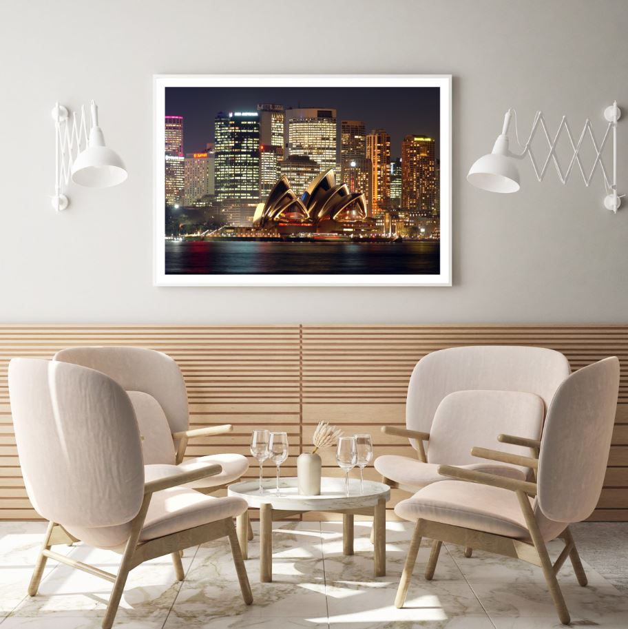 Sydney Opera House Photograph Home Decor Premium Quality Poster Print Choose Your Sizes