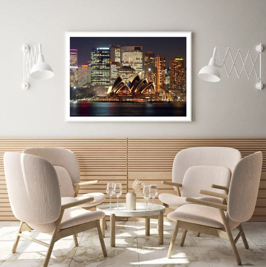Sydney Opera House Photograph Home Decor Premium Quality Poster Print Choose Your Sizes