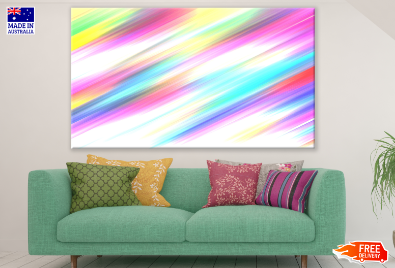 Colorful Abstract Design Print 100% Australian Made