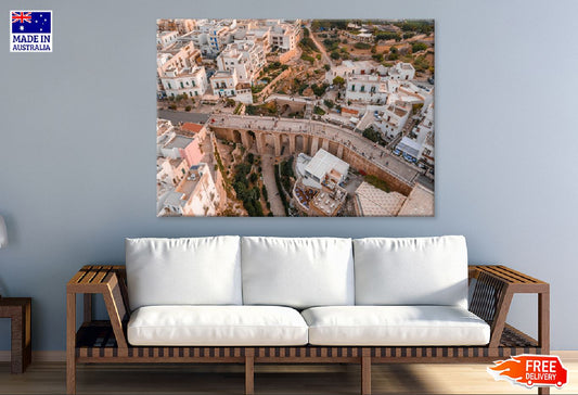 Polignano Mare Town Cityscape View Photograph Print 100% Australian Made