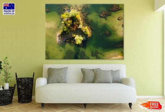Lake Landscape Aerial Photograph Print 100% Australian Made